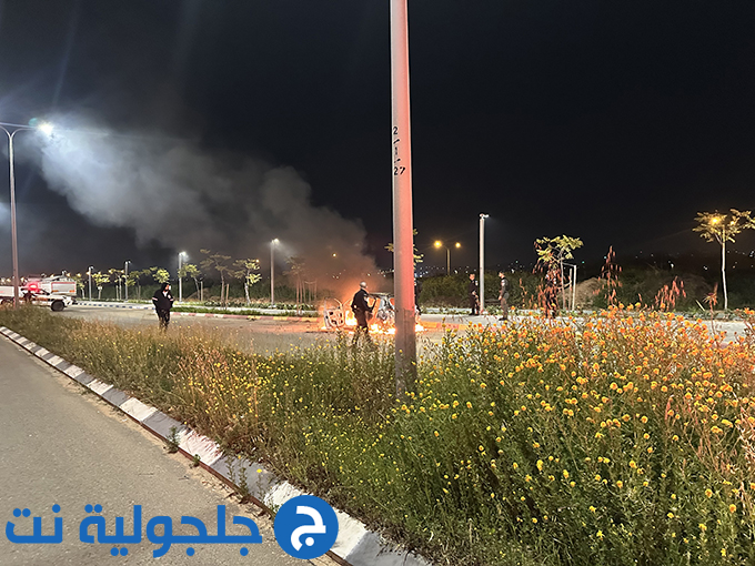 انفجار سيارة في جلجولية بدون وقوع اصابات